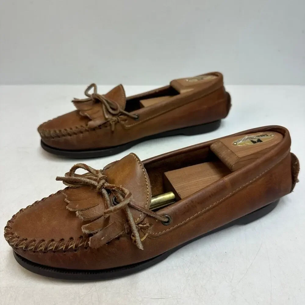 VGUC Rancourt & Co. x Polo Country Tassel Loafer Kiltie Moc Made in USA 8.5 B
